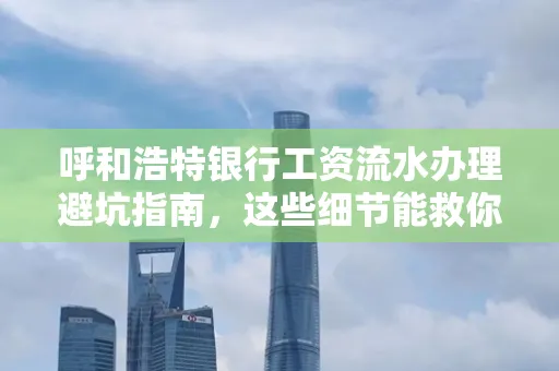 呼和浩特银行工资流水办理避坑指南,这些细节能救你钱包!