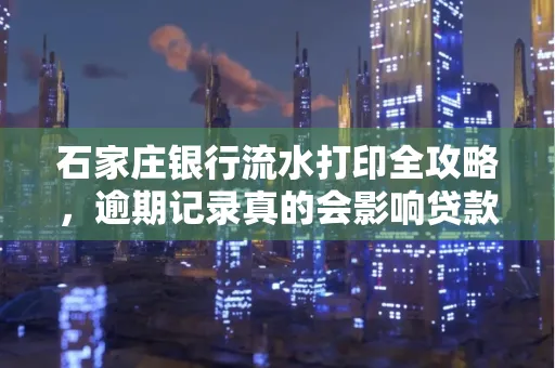 石家庄银行流水打印全攻略,逾期记录真的会影响贷款吗?