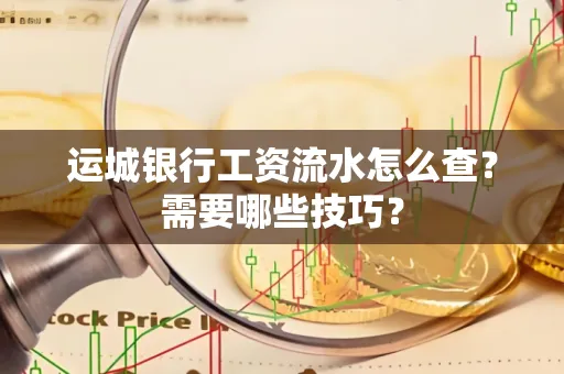 运城银行工资流水怎么查?需要哪些技巧?