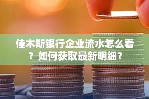 佳木斯银行企业流水怎么看?如何获取最新明细?