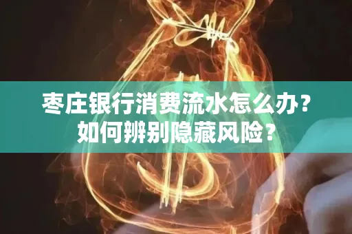 枣庄银行消费流水怎么办?如何辨别隐藏风险?