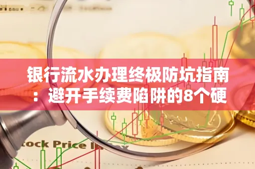 银行流水办理终极防坑指南:避开手续费陷阱的8个硬核技巧