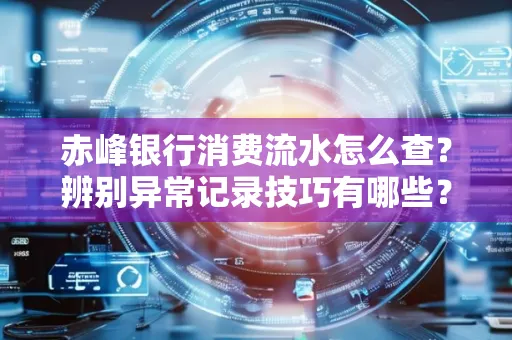 赤峰银行消费流水怎么查?辨别异常记录技巧有哪些?
