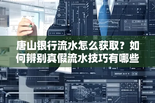 唐山银行流水怎么获取？如何辨别真假流水技巧有哪些？