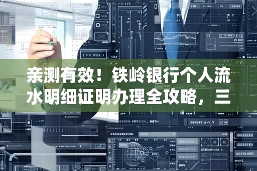 亲测有效!铁岭银行个人流水明细证明办理全攻略,三天拿证不绕路