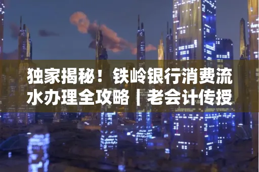 独家揭秘!铁岭银行消费流水办理全攻略|老会计传授防诈技巧