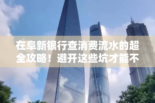 在阜新银行查消费流水的超全攻略！避开这些坑才能不踩雷