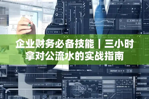 企业财务必备技能|三小时拿对公流水的实战指南