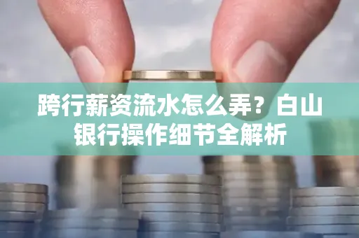 跨行薪资流水怎么弄?白山银行操作细节全解析