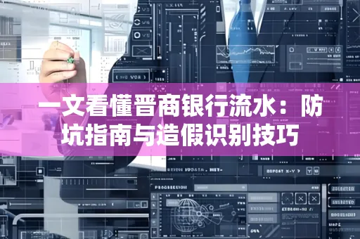 一文看懂晋商银行流水:防坑指南与造假识别技巧
