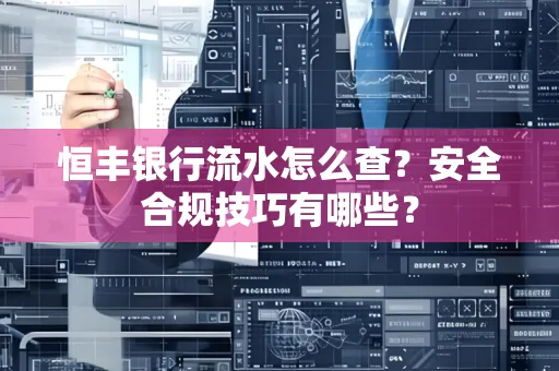 恒丰银行流水怎么查?安全合规技巧有哪些?