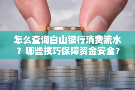 怎么查询白山银行消费流水?哪些技巧保障资金安全?